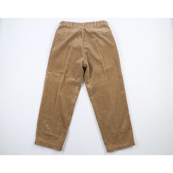 Ralph Lauren Pants Vintage 9s Ralph Lauren Mens 34x28 Faded Andrew Pleated Wide Leg Corduroy